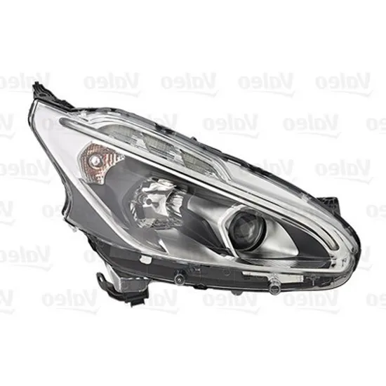 Faruri PEUGEOT 208 1 2012->2018 Far reglaj electric H7/H7 cu daylight LED E dreapta 2015-> Perioada 2015 2016 2017 2018