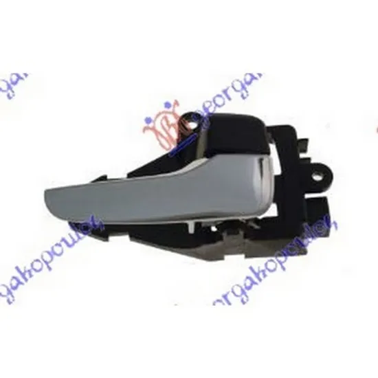 Maner Usa MITSUBISHI OUTLANDER 2 2006->2012 Maner usa fata/spate interior cromat/negru dreapta Perioada 2006 2007 2008 2009 2010 2011 2012