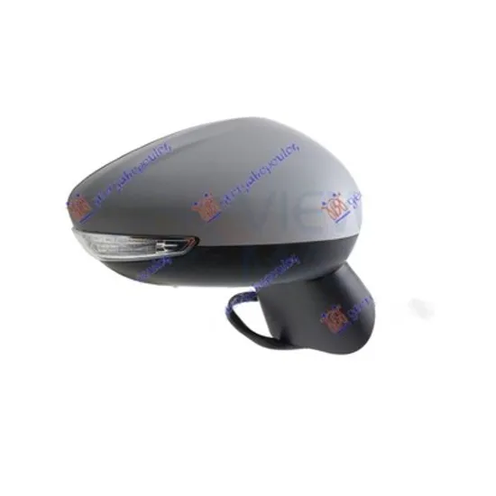 Oglinda CITROEN C3 AIRCROSS 2 2017-> Oglinda exterioara electrica cu incalzire cu rabatare electrica pentru vopsit (cu semnal & lampa de podea & senzor) 12 PIN dreapta Perioada 2017 2018 2019 2020 2021 2022 2023