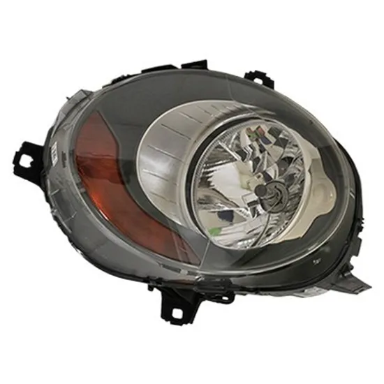 Far stanga MINI MINI COOPER F55 2013->, MINI COOPER F56 2013-> perioada 2013 2014 2015 2016 2017 2018 cu motor reglaj, semnal galben, cu reglaj electric, cu bec H4