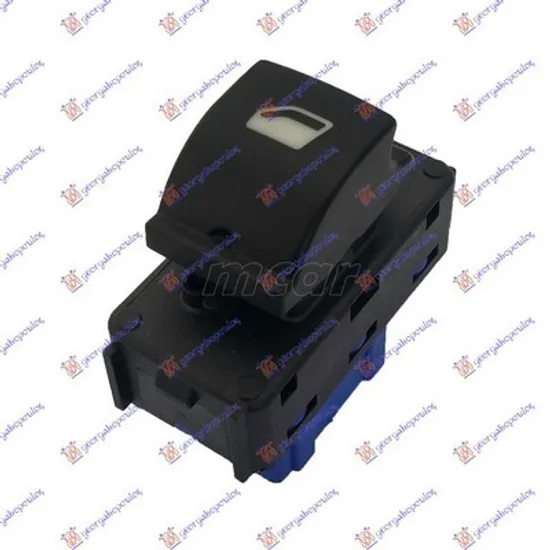 Buton Geamuri PEUGEOT 301 2012->2016 Panou buton comanda geamuri fata conector albastru 6 pini dreapta Perioada 2012 2013 2014 2015 2016