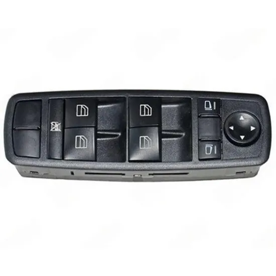 Buton oglinda MERCEDES R-CLASS W251 2005->2017 Panou butoane oglinzi fata (negru) pentru 4 usi (3pin) STANGA Perioada 2010 2011 2012 2013 2014 2015 2016