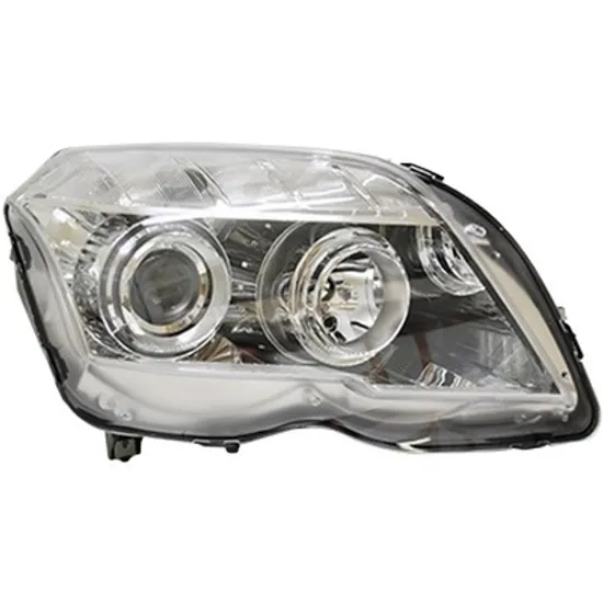 Far dreapta MERCEDES GLK-CLASS X204 2008->2015 perioada 2009 2010 2011 2012 2013 2014 2015 pana la an de fabricatie 2012, cu motor reglaj, semnal alb, cu reglaj electric, cu bec H7/H7