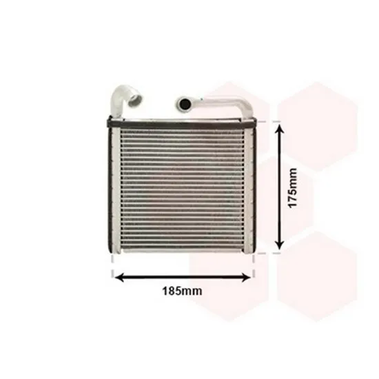 Radiator Incalzire VW GOLF 7 SPORTSVAN 2014-> Calorifer BR 164x173x26 tip DENSO Perioada 2014 2015 2016 2017 2018 2019 2020 2021 2022 2023 2024