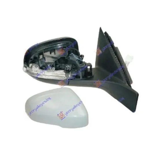 Oglinda VOLVO V70 3 2007->2016 Oglinda exterioara electrica cu incalzire pentru vopsit (cu semnal) dreapta Perioada 2007 2008 2009 2010 2011 2012 2013