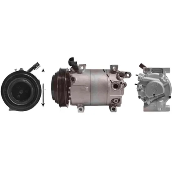 Compresor aer conditionat HYUNDAI i20 2008->2015 pentru 1.2, perioada 2008 2009 2010 2011 2012 2013 2014 2015