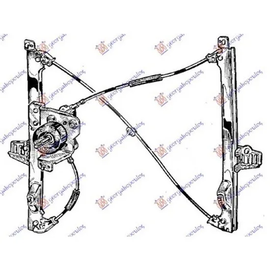 Macara Usa CITROEN C2 2003->2017 Macara geam usa fata dreapta mecanica Perioada 2003 2004 2005 2006 2007 2008 2009 2010