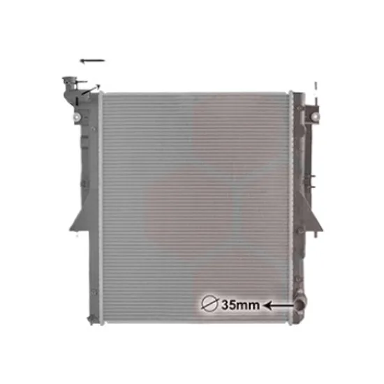 Radiator apa MITSUBISHI L200 2014-> pentru 2.2 DI-D, perioada 2019 2020 2021 2022 2023 2024