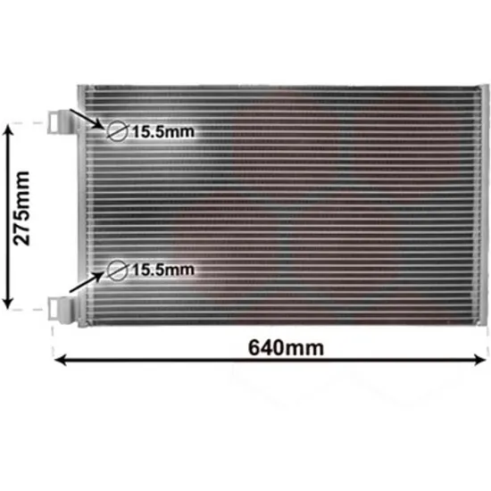 Radiator aer conditionat FORD ECOSPORT 2012-> 1.0 EcoBoost 70KW 95CP , pentru motor perioada 2020 2021,2022,2023,2024 2025
