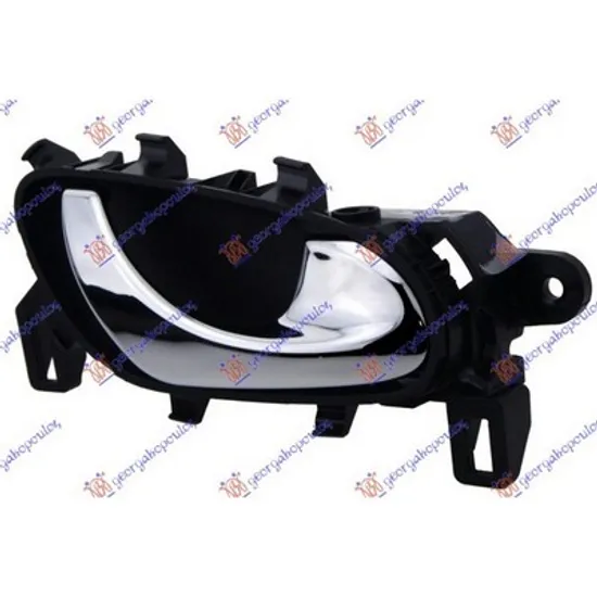 Maner Usa NISSAN NAVARA D23 2014-> Maner usa fata/spate interior cromat/negru dreapta Perioada 2015 2016 2017 2018 2019 2020 2021
