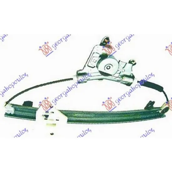 Macara Usa HYUNDAI ACCENT 2 LC 1999->2005 Macara usa spate electrica fara motor stanga, Perioada 2000 2001 2002 2003 2004 2005
