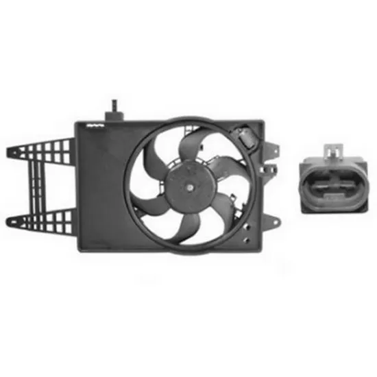 Ventilator Motor LANCIA MUSA 2004->2012 Electroventilator complet fara aer conditionat tip MARELLI, Perioada 2004 2005 2006 2007 2008 2009 2010 2011 2012
