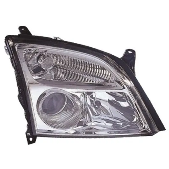 Faruri OPEL VECTRA C 2002->2008 Far dreapta cu reglaj electric, H7+H7, cromat ->2009 05 Perioada 2002 2003 2004 2005 2006 2007 2008