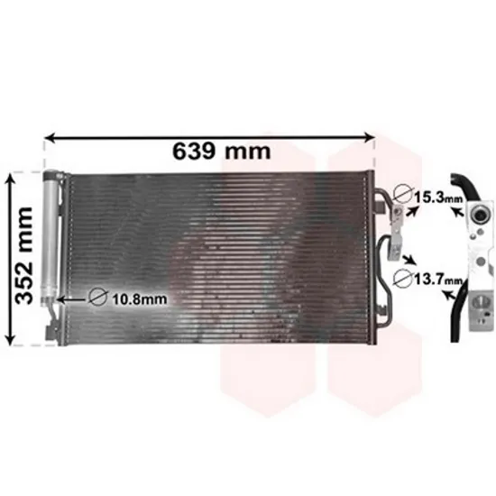 Radiator Aer Conditionat BMW 3 F30 2011->2018 Radiator aer conditionat 3.0 (335i AUTOMATIC)-( 3 MANUAL/AUTO) benzina (600x345x16) Perioada 2011 2012 2013 2014 2015 2016 2017