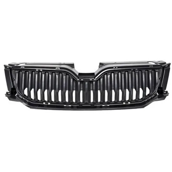 Grila radiator SKODA OCTAVIA 3 2012->2019 Grila cu rama negru Perioada 2012 2013 2014 2015 2016 2017