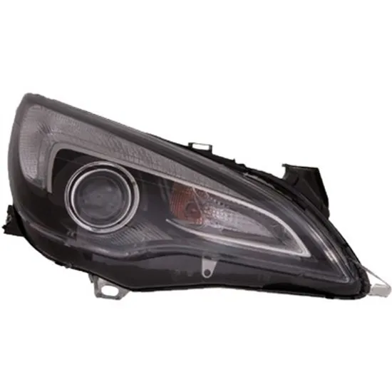 Far dreapta OPEL ASTRA J GTC 2011-> perioada 2011 2012 2013 2014 2015 , fara motor reglaj, fara unitate de control Xenon, Bi-Xenon, semnal transparent, cu reglaj distanta iluminare automat, adaptiv, cu bec D1S tub descarcare gaze