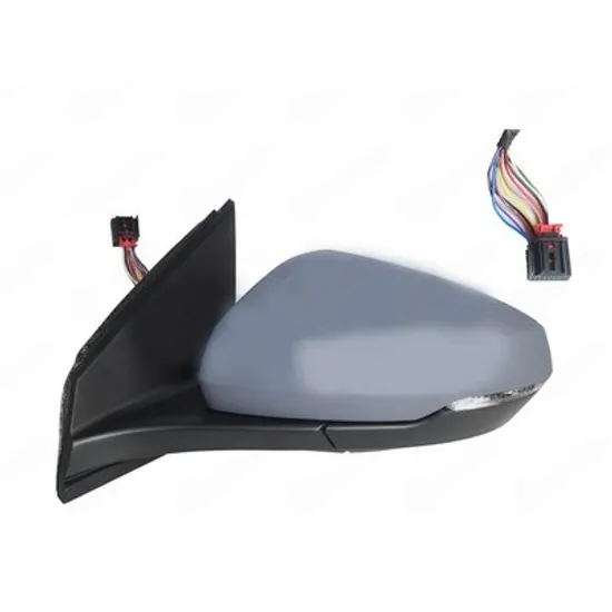 Oglinda VW POLO 6 2017-> Oglinda exterioara electrica cu incalzire cu rabatare electrica pentru vopsit (cu semnal) 8 PIN STANGA Perioada 2021 2022 2023 2024 2025