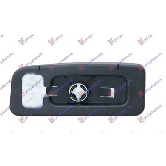 Sticla Oglinda MERCEDES SPRINTER 906 2006->2017 Geam oglinda exterioara cu incalzire (inferior) (QUICK FIT) lunga stanga Perioada 2013 2014 2015 2016 2017 2018