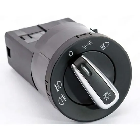 Comutator lumini AUDI TT 8N3 1998->2006 Buton comanda faruri cromat (17pin) Perioada 1998 1999 2000 2001 2002 2003 2004 2005 2006