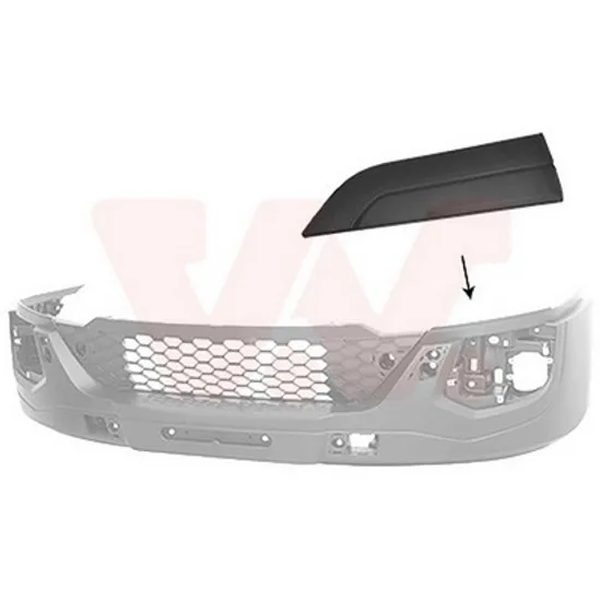 Ornament Fata IVECO DAILY 6 2014-> Bandou superior panou fata central stanga Perioada 2014 2015 2016 2017 2018 2019 2020