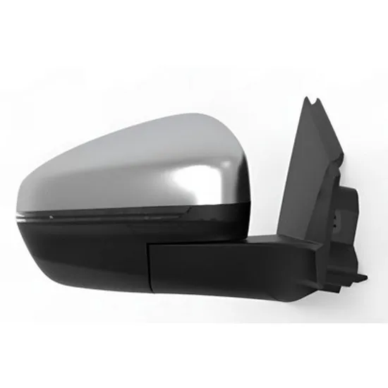 Oglinda PEUGEOT 5008 2 2016-> Oglinda exterioara electrica cu incalzire cu rabatare electrica cu memorie cromat (cu semnal si lampa podea si senzor banda si senzor) (10H10P+10H8P) DREAPTA Perioada 2016 2017 2018 2019 2020
