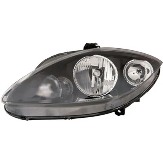 Far stanga SEAT ALTEA 2004->, ALTEA XL 2006-> perioada 2004 2005 2006 2007 2008 2009 2010 2011 de la an de fabricatie 04/2009, cu motor reglaj, semnal transparent, cu reglaj electric, cu bec H7/H1
