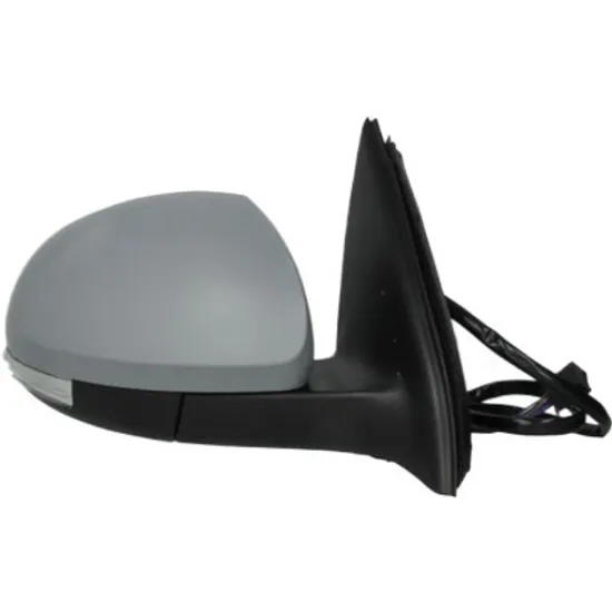Oglinda exterioara dreapta SEAT ALHAMBRA 2010-> perioada 2010 2011 2012 2013 2014 2015 , cu semnal, numar pini 6, prevopsit grund, cu incalzire