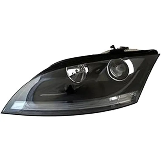 Far stanga AUDI TT 8J3 2006->2014 perioada 2010 2011 2012 2013 2014 cu motor reglaj, fumuriu, semnal fumuriu, cu reglaj electric, cu bec H7/H7