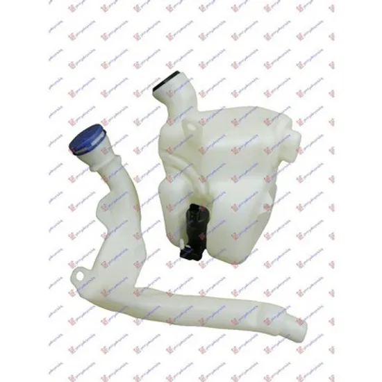 Vas Spalator PEUGEOT 207 2006->2015 Vas lichid stropitor parbriz cu motor cu stergator spate, Perioada 2006 2007 2008 2009 2010 2011 2012