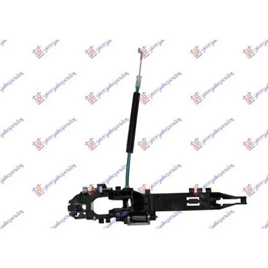 Maner Usa LANCIA YPSILON 2003->2011 Maner usa exterior suport de plastic dreapta Perioada 2003 2004 2005 2006 2007 2008 2009 2010