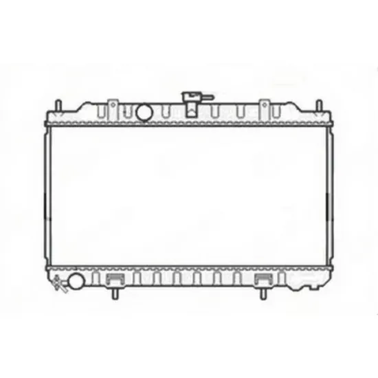 Radiator Motor NISSAN PRIMERA P12 2002->2008 Radiator apa motor 1.5-1.8 (360x690) (JAPAN) (400 mm gauri suport superior) (KOYO) Perioada 2002 2003 2004 2005 2006 2007 2008
