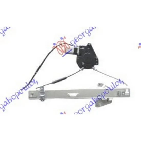 Macara Usa MITSUBISHI PAJERO 2 1990->2000 Macara usa spate electrica stanga Perioada 1990 1991 1992 1993 1994 1995 1996 1997 1998 1999 2000