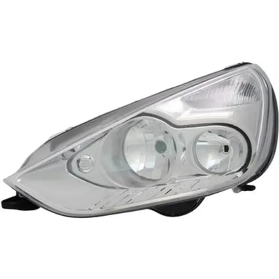 Far stanga FORD GALAXY 2006->2015, S-MAX 2006->2014 perioada 2006 2007 2008 2009 2010 2011 2012 2013 2014 2015 cu motor reglaj, semnal transparent, cu reglaj electric, cu bec H7/H1