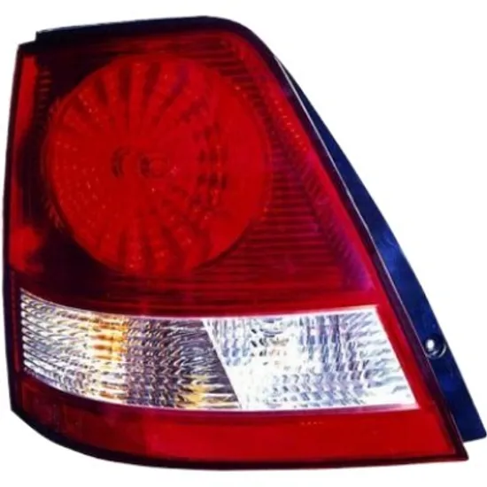 Lampa stop spate stanga KIA SORENTO 1 2002->2009 perioada 2006 2007 2008 2009 2010 2011 rosu, semnal alb, cu bec P21/5W, cu bec P21W, cu bec PY21W
