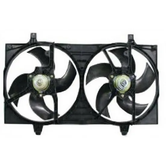 Ventilator Motor NISSAN ALMERA 2 2001->2006 Ventilator dublu benzina (445 mm) (gauri suport superior) Perioada 2000 2001 2002 2003 2004 2005 2006