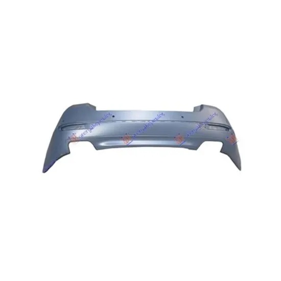 Bara Spate BMW 5 F10 2009->2016 Bara spate pentru vopsit (MODERN/LUXURY) (cu 2 degajari simple esapament) (cu senzori parcare) 2013->2016 Perioada 2013 2014 2015 2016