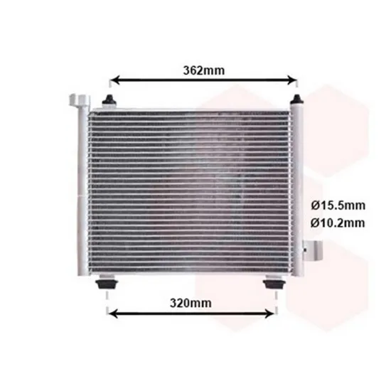 Radiator Aer Conditionat OPEL AGILA A 2000->2007 Radiator aer conditionat diesel 38,5x30,8x2 0 Perioada 2000 2001 2002 2003 2004 2005 2006 2007