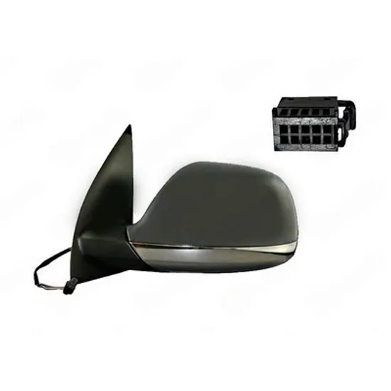 Oglinda VW AMAROK 2010-> Oglinda exterioara electrica cu incalzire cu rabatare electrica pentru vopsit (suport cromat) (cu antena) (7+1 PIN) DREAPTA Perioada 2010 2011 2012 2013 2014 2015 2016