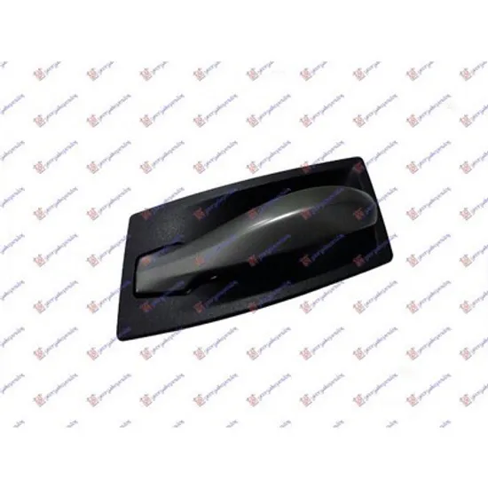 Maner Usa BMW 5 E60 2001->2010 Maner usa fata/spate interior cromat/negru dreapta Perioada 2003 2004 2005 2006 2007 2008 2009 2010
