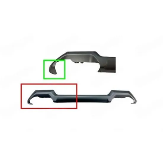 Bandou Bara fata CITROEN C3 AIRCROSS 2 2017-> Bandou Spoiler fata gri Perioada 2021 2022 2023 2024 2025