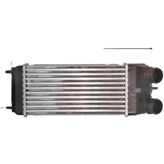 Intercooler PEUGEOT 207 2006->2015 1.6 HDi 80KW 109CP , pentru motor 9HY (DV6TED4), 9HZ (DV6TED4) perioada 2006 2007,2008,2009,2010,2011,2012 2013