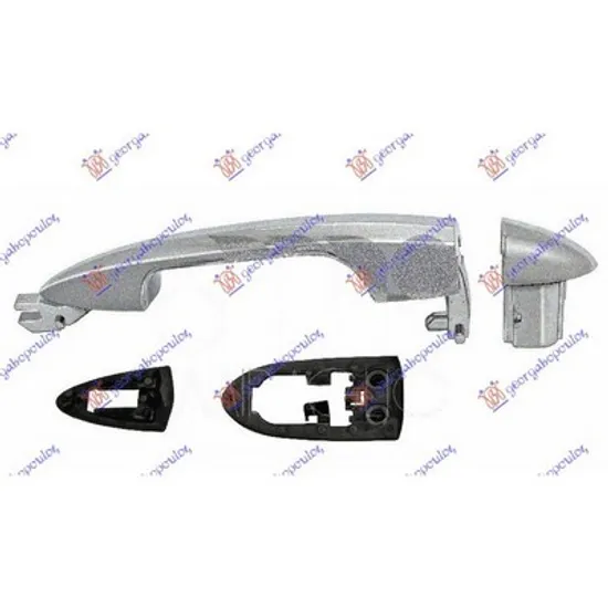Maner Usa ALFA ROMEO GIULIETTA 2010->2020 Maner usa fata exterioara argintiu dreapta Perioada 2010 2011 2012 2013 2014 2015 2016 2017 2018 2019 2020