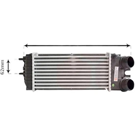 Intercooler CITROEN XSARA PICASSO 1999->2012 pentru 1.6 HDi, perioada 2004 2005 2006 2007 2008 2009 2010 2011