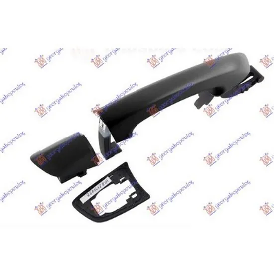 Maner Usa SKODA SUPERB 2 2008->2015 Maner usa spate exterior dreapta, Perioada 2008 2009 2010 2011 2012 2013 2014 2015