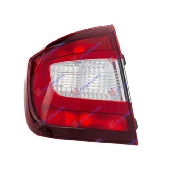 Stop Spate SKODA RAPID 2011->2019 Lampa spate fumuriu (HELLA) stanga Perioada 2012 2013 2014 2015 2016 2017 2018