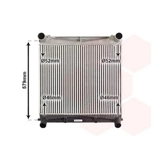 Intercooler LAND ROVER RANGE ROVER SPORT 1 2005->2013 Radiator intercooler 3.6 TD diesel 495x595x27 Perioada 2005 2006 2007 2008 2009 2010 2011 2012 2013