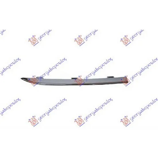 Ornament Grila FIAT LINEA 2006-> Bandou grila fata superioara cromat dreapta Perioada 2013 2014 2015 2016 2017 2018