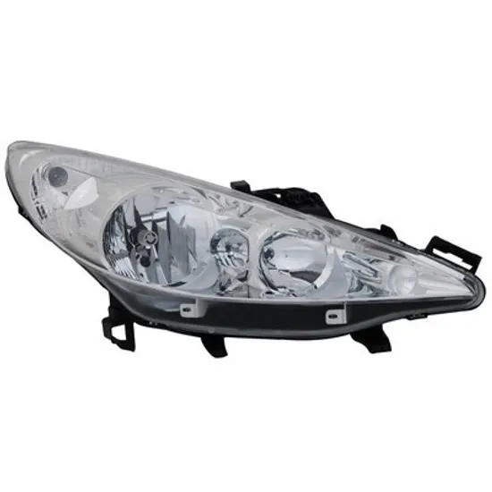 Faruri PEUGEOT 207 2006->2015 Far dreapta H1/H7 regl electric Perioada 2006 2007 2008 2009 2010 2011 2012