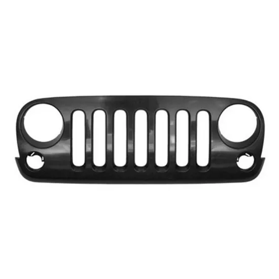 Grila Radiator JEEP WRANGLER 3 2007->2016 Grila radiator neagra Perioada 2007 2008 2009 2010 2011 2012 2013 2014 2015 2016