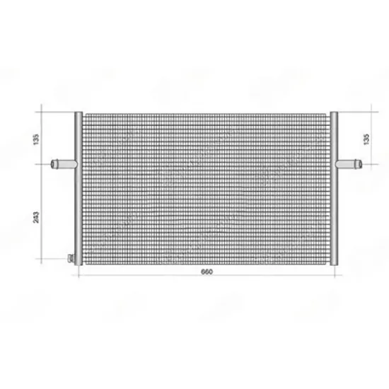 Radiator Motor MERCEDES CLA C117 2013->2019 Radiator suplimentar 2.0 benzina (388x640) Perioada 2013 2014 2015 2016